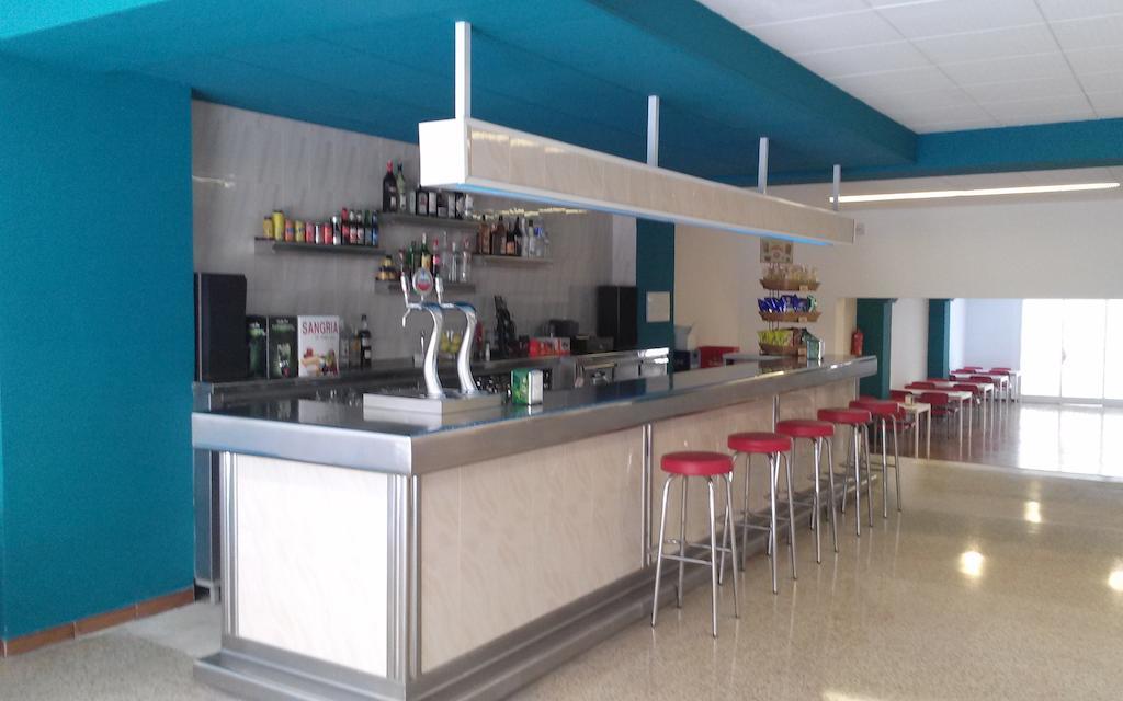 Hostal San Carlos Hotel Lloret de Mar Bagian luar foto