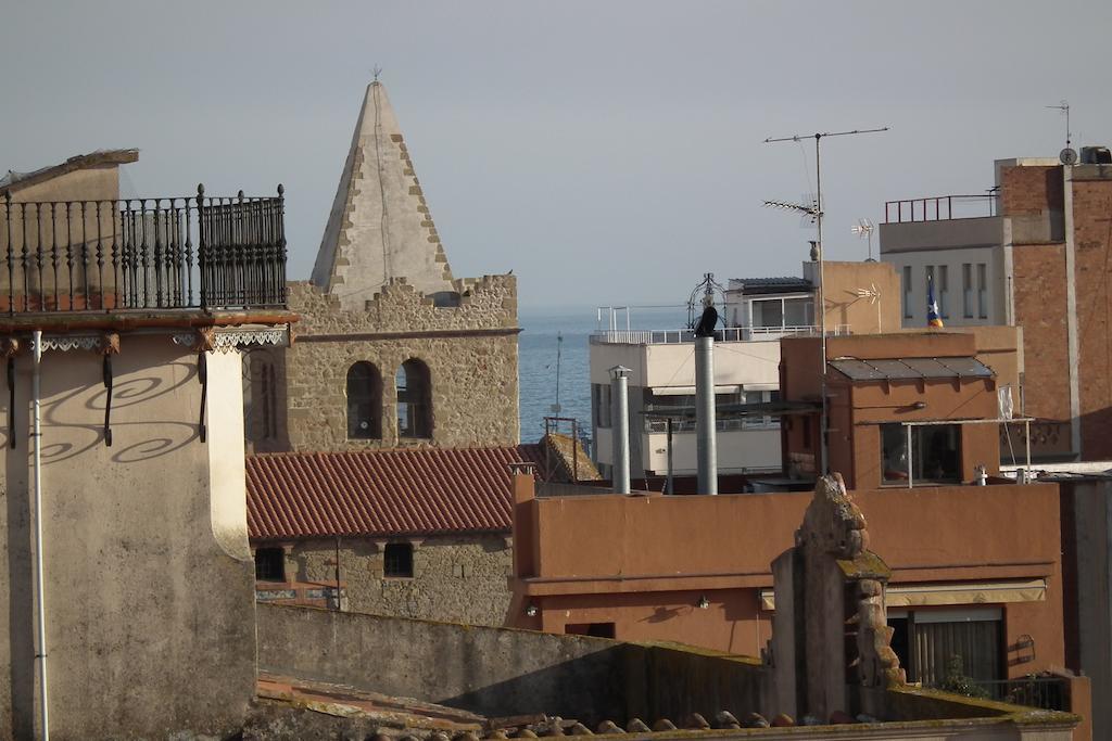 Hostal San Carlos Lloret de Mar Bagian luar foto